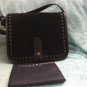 New lucky brand rose crossbody bag